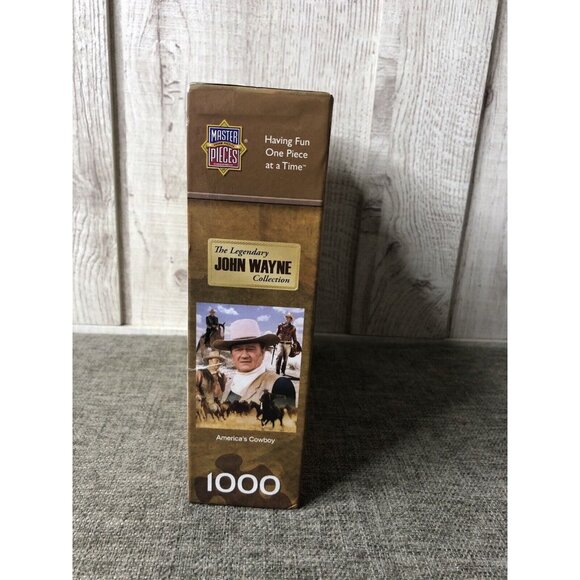 Masterpieces John Wayne Collection America's Cowboy Jigsaw Puzzle 1000 Pieces - Picture 4 of 4